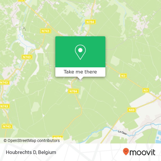 Houbrechts D map