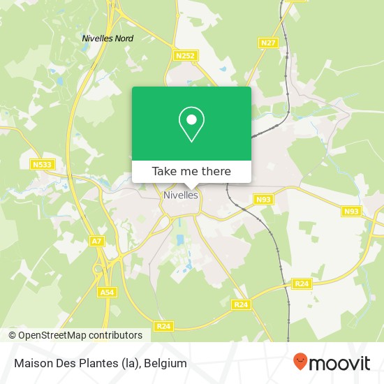 Maison Des Plantes map