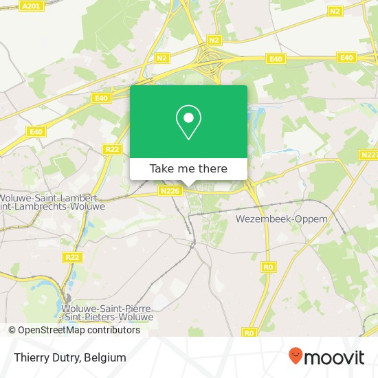 Thierry Dutry map