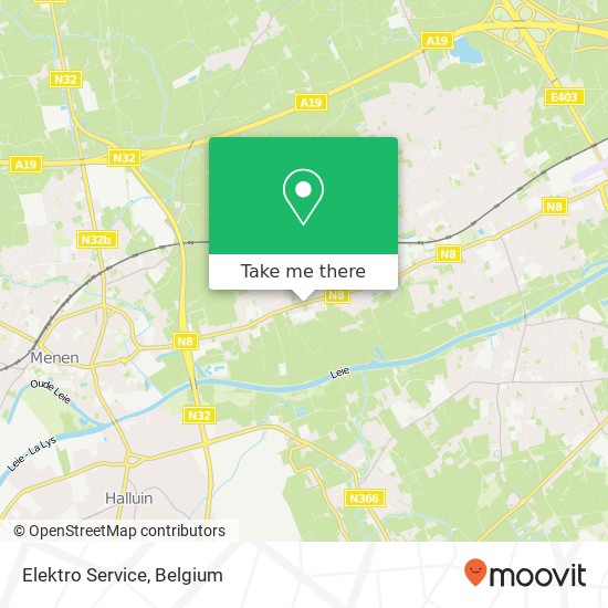 Elektro Service map