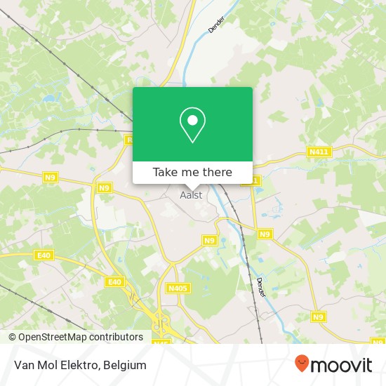 Van Mol Elektro map