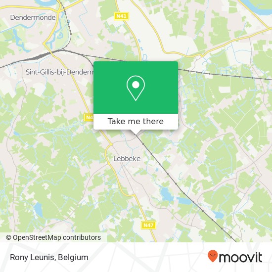 Rony Leunis map