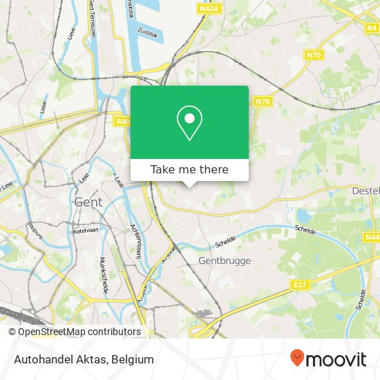 Autohandel Aktas map