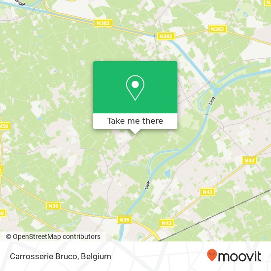 Carrosserie Bruco map