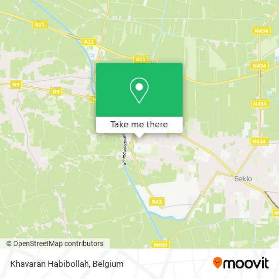 Khavaran Habibollah map