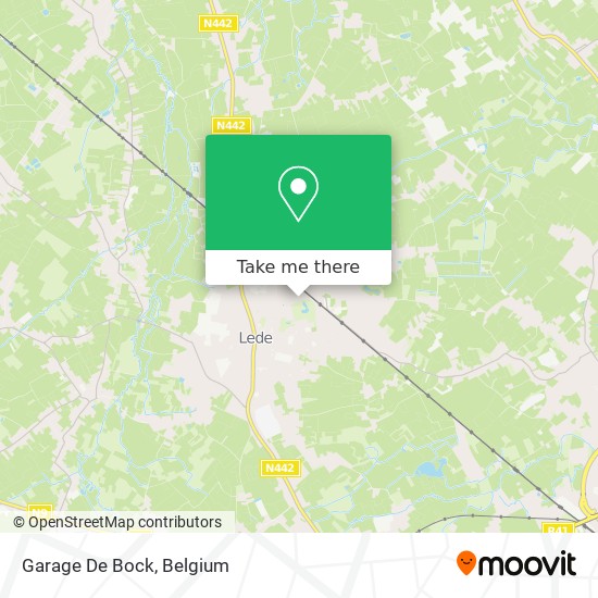 Garage De Bock map