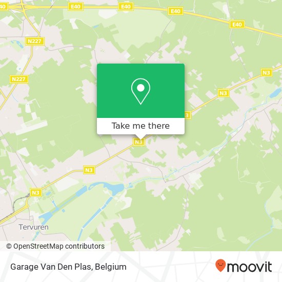 Garage Van Den Plas map