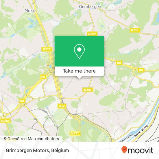 Grimbergen Motors map