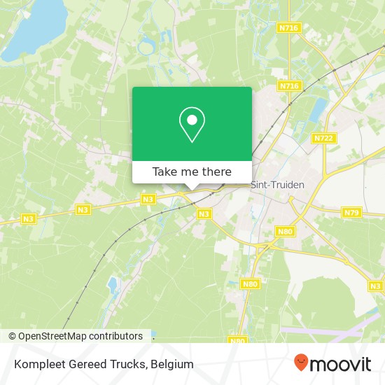 Kompleet Gereed Trucks map