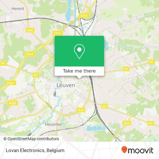 Lovan Electronics map