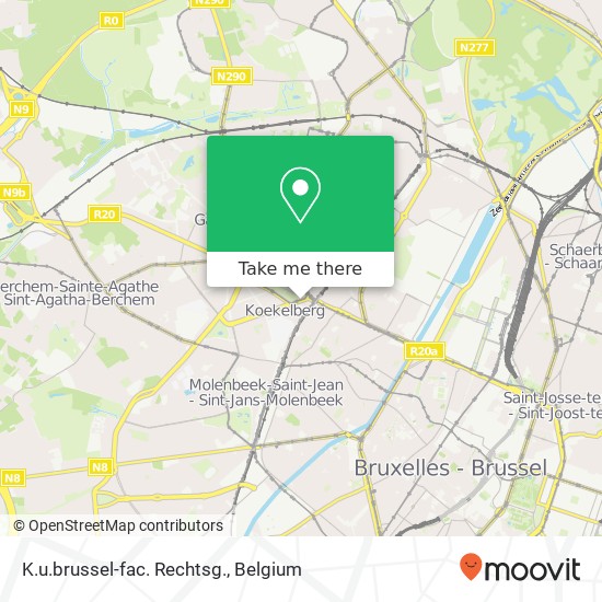 K.u.brussel-fac. Rechtsg. map