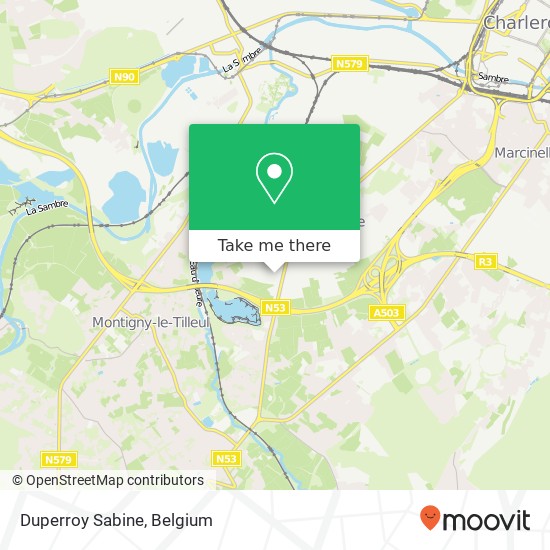Duperroy Sabine map