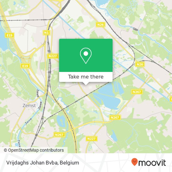 Vrijdaghs Johan Bvba plan