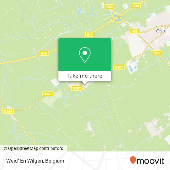 Weid' En Wilgen map