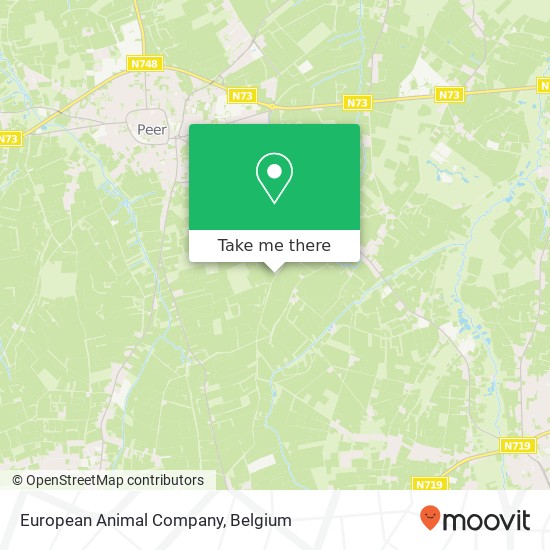 European Animal Company map