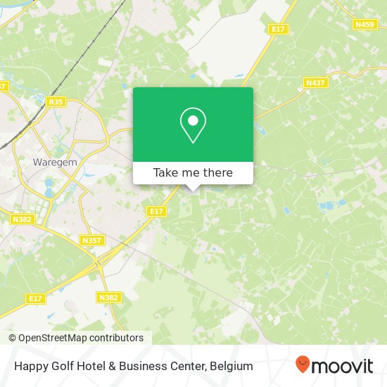 Happy Golf Hotel & Business Center map