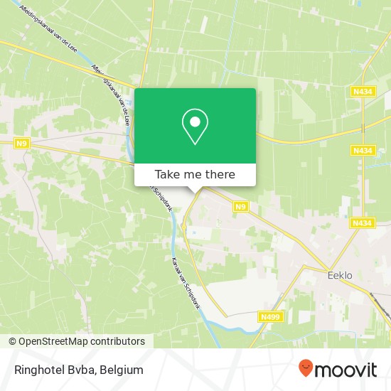 Ringhotel Bvba map
