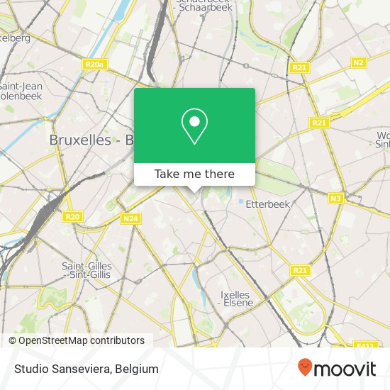 Studio Sanseviera map