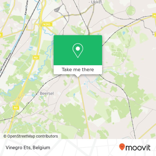 Vinegro Ets map