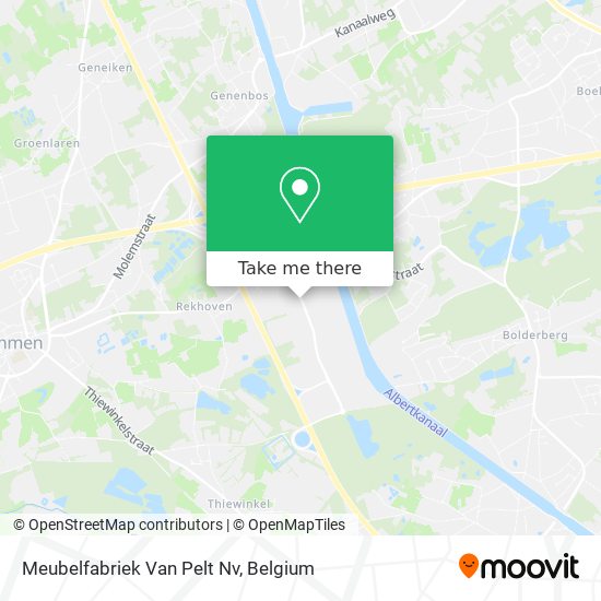 Meubelfabriek Van Pelt Nv plan