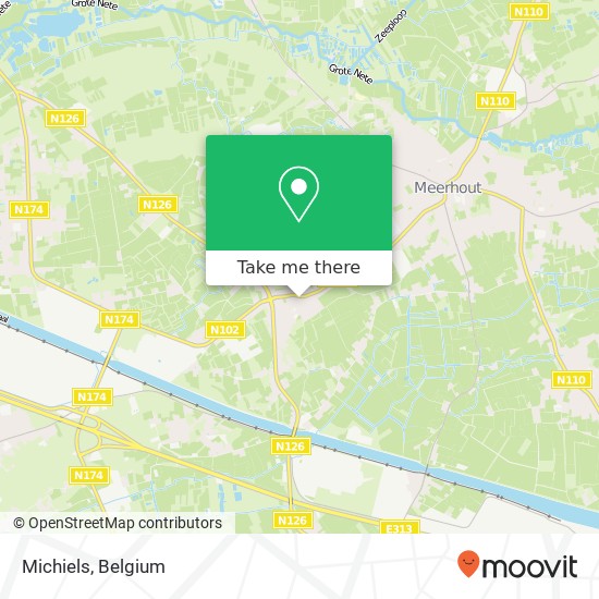 Michiels map