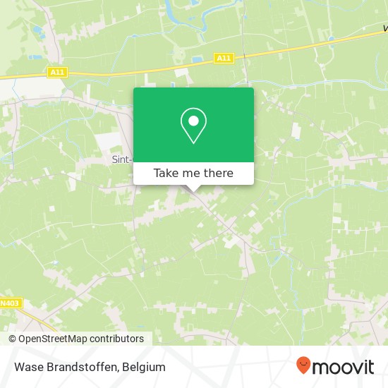 Wase Brandstoffen map