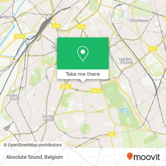 Absolute Sound map