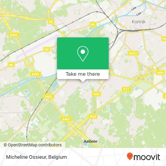 Micheline Ossieur map