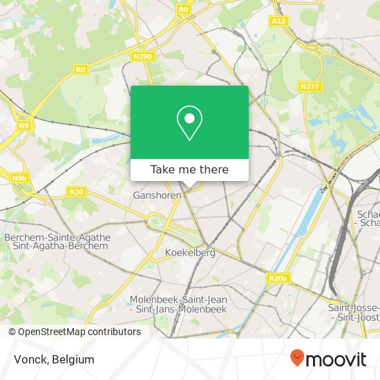 Vonck map