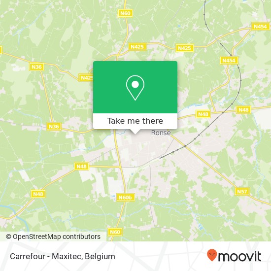 Carrefour - Maxitec map