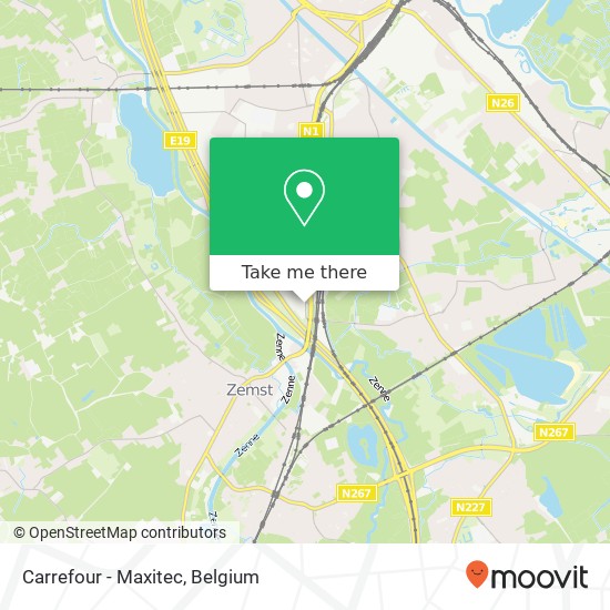 Carrefour - Maxitec map