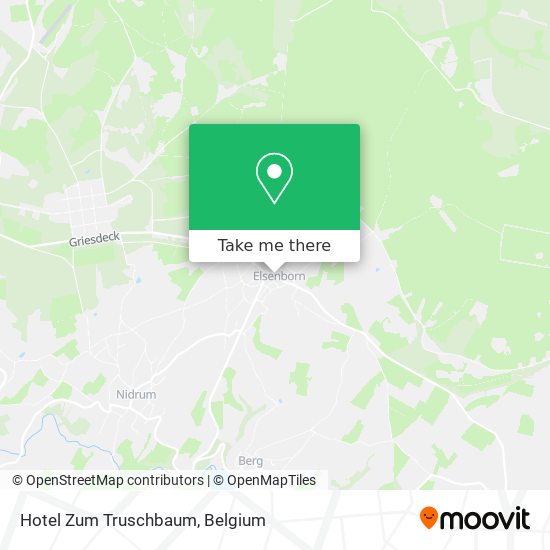 Hotel Zum Truschbaum map