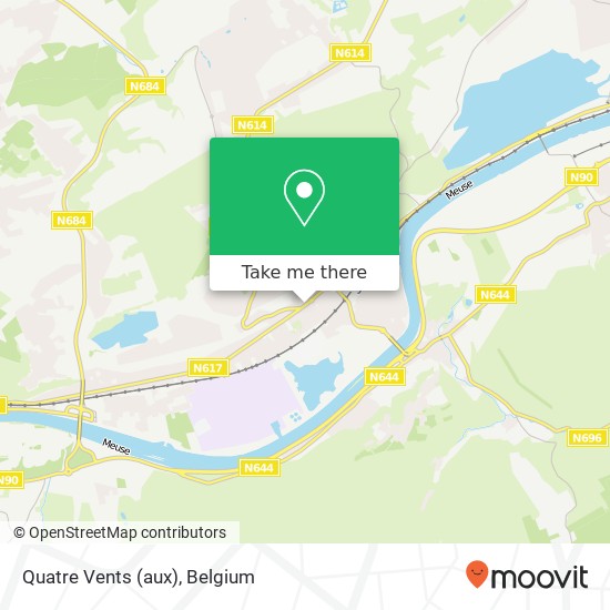 Quatre Vents (aux) map