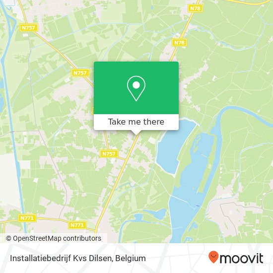 Installatiebedrijf Kvs Dilsen map