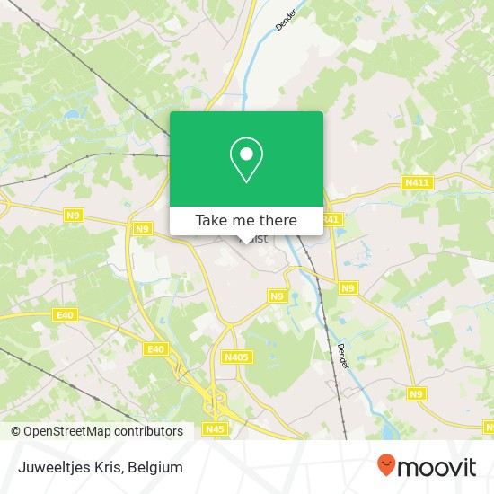 Juweeltjes Kris map