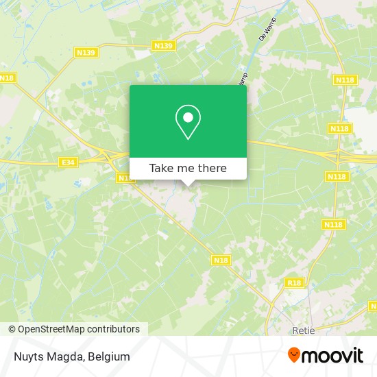 Nuyts Magda map