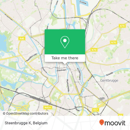 Steenbrugge K map