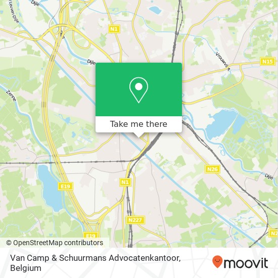 Van Camp & Schuurmans Advocatenkantoor map