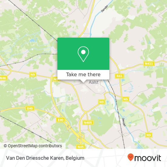 Van Den Driessche Karen map