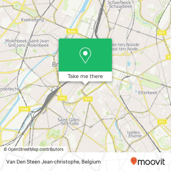 Van Den Steen Jean-christophe map
