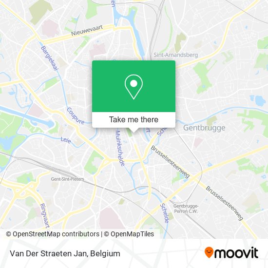Van Der Straeten Jan map