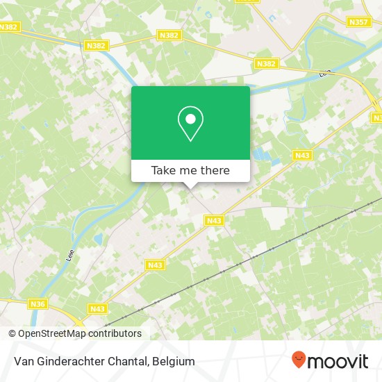 Van Ginderachter Chantal map