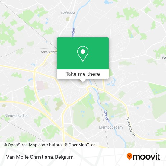 Van Molle Christiana map