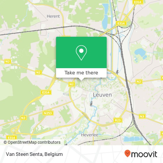 Van Steen Senta map