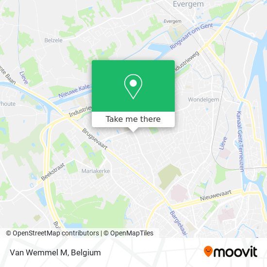 Van Wemmel M map