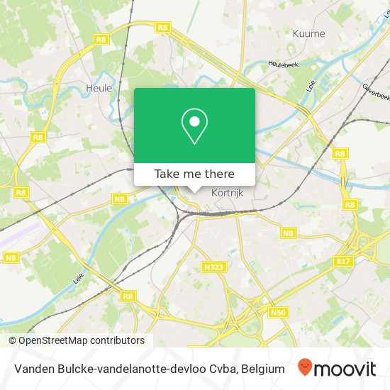 Vanden Bulcke-vandelanotte-devloo Cvba map