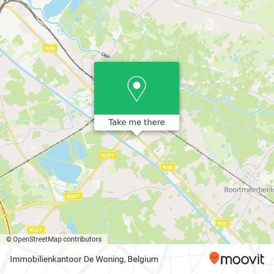 Immobilienkantoor De Woning plan