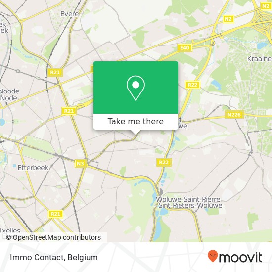 Immo Contact map