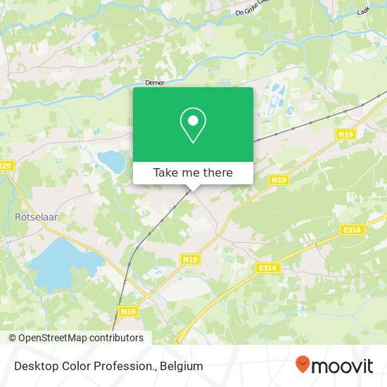 Desktop Color Profession. map