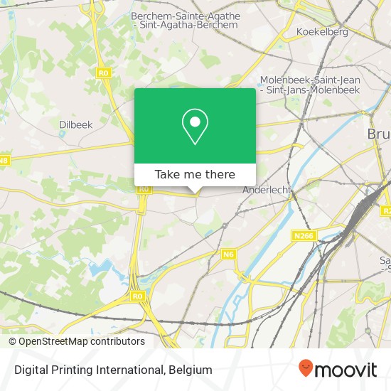 Digital Printing International map